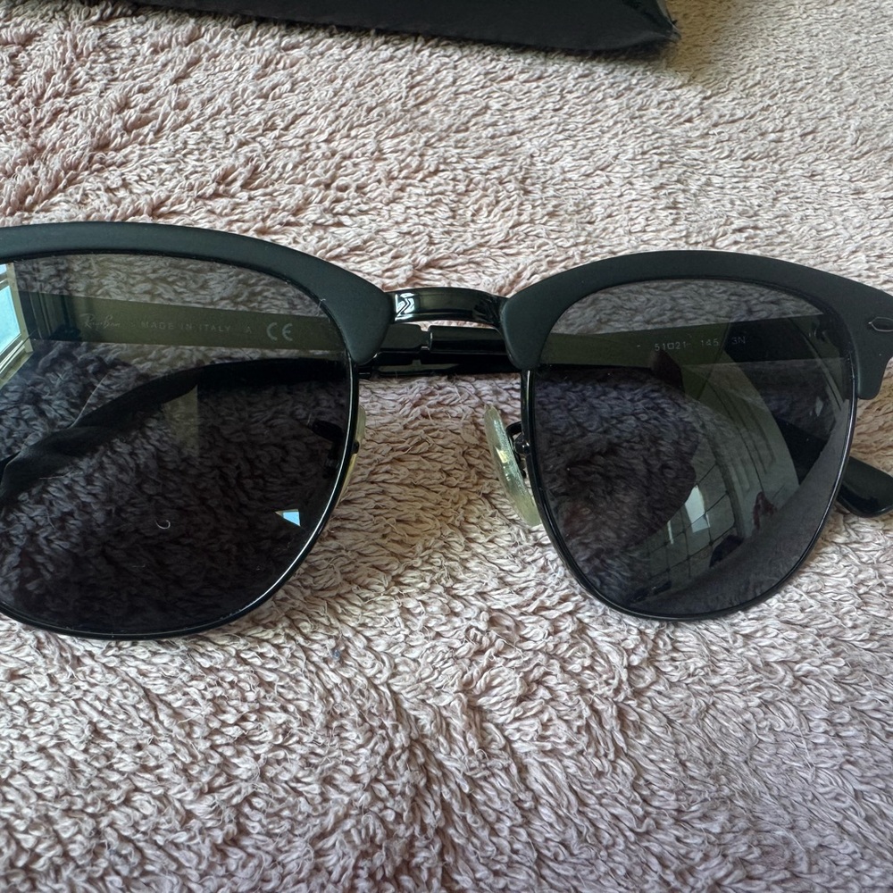 Ray-Ban Clubmaster Glasses Metal